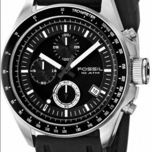 Fossil Decker Men's Quartz Chronograph Wristwatch CH-2573 Stainless Steel